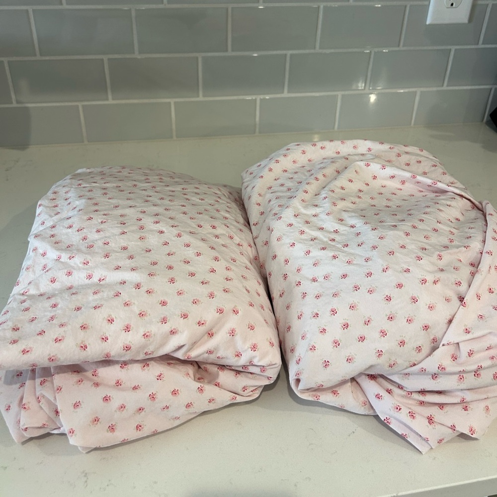 Simply Shabby Chic Pink Rose Bedding Sheets